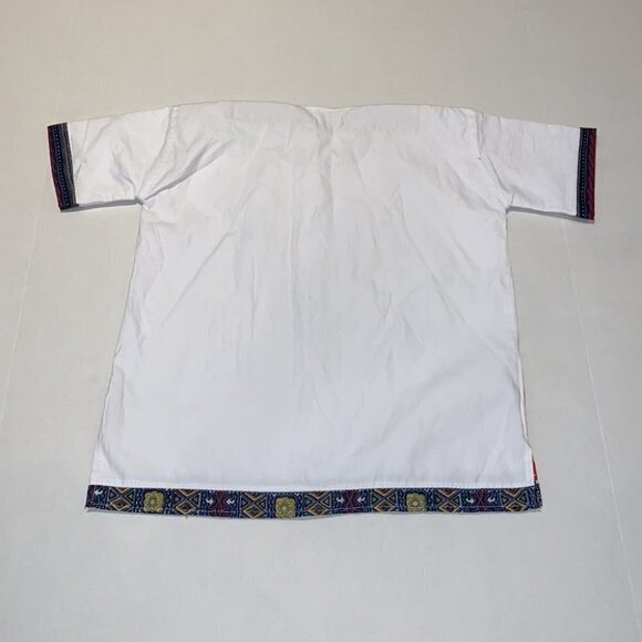 BOY African traditional ethnic shirt - size 7 - Picture 4 of 6